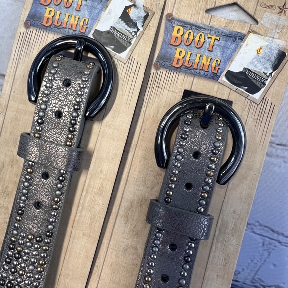 NWT🤩 |•BOOT BLING•| Rad Cool Bling Belts For Your Boots!😍👢 - Picture 4 of 7